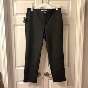 Croft & Barrow 14S Charcoal Gray Pants